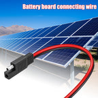 12V SAE Extension Cable Quick Disconnect 2 Pin Plug for Battery Charger Solar Panel Motorcycle Car RV Power Cord Wire Harness