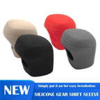 Car Silicone Automatic Gear Shift Knob Cover Antislip Shifter Knob Univeral Fit Shifter Handle For Toyota C-HR For Camry Amagi