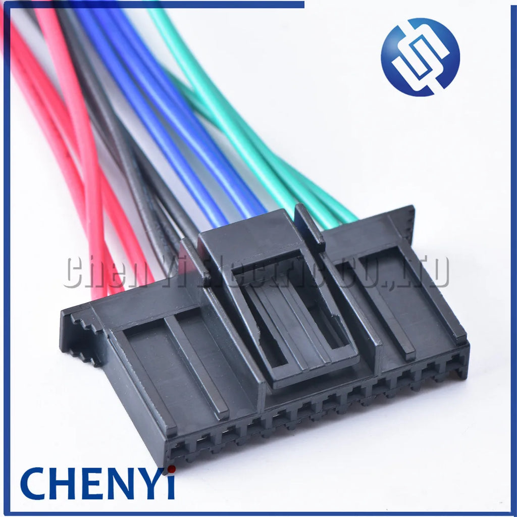 12 Pin plastic housing plug 12p wire harness connector 211PC122S0017 211PC122S0017 with 15 cm 18awg pigtail plug