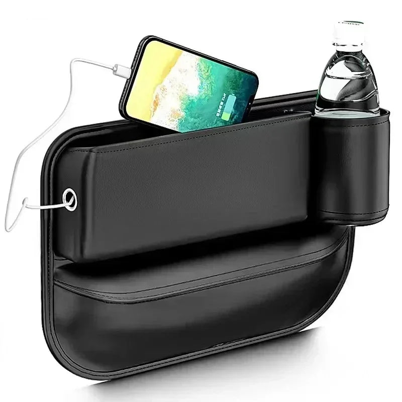Car Seat Gap Organizer Storage Box Pocket Multifunction Universal Wallet Keys Card Cup Phone Holder Auto Interior Amagi