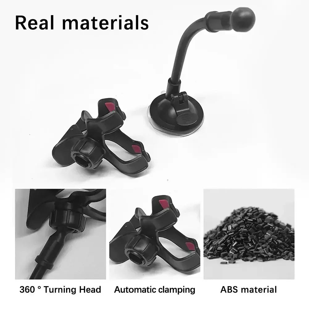 Car Phone Holder Universal Windshield Dashboard 360° Rotation Cellphone Mount Lazy Bracket Flexible Navigation Stand Amagi