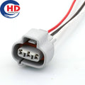 3 Pin Connector  Waterproof  Series  Female Connector Cable Plug Motorcycle Electrical Harnesses Wiring Harness DS-BN-3F-GR