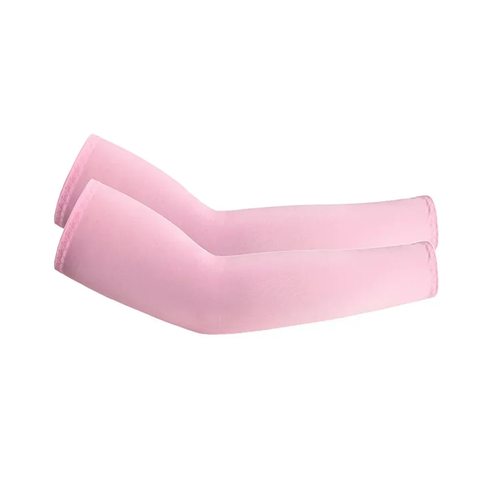 Camouflage Ice Silk Sleeve Cover Men Women Sun Protection Windproof Arm Sleeves Oversleeve for Outdoor Fishing camping Cycling
