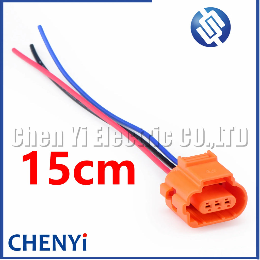 3 Pin Car Air Conditioner Pressure Switch Connector Knock Sensor Crankshaft camshaft position sensor plug 8K0973703 8K0 973 703