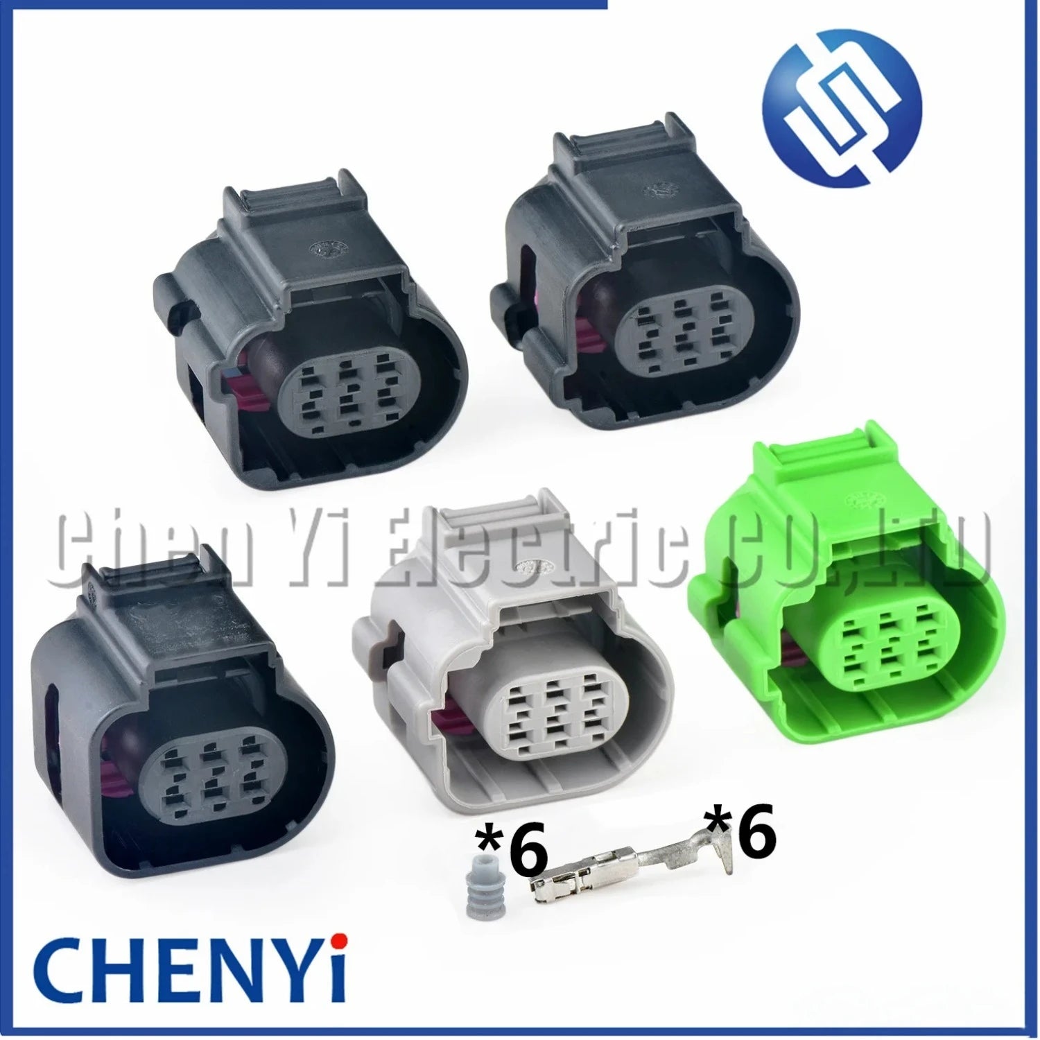 6 Pin Auto connector Car steering gear throttle taillight plug 4H0973713 4H0973713B 4H0973713C 4H0973713D 4H0973713E