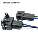 1 Set 2 Pin Car Fuel Injector Junior Power Mini Timer Electrical Cable Connectors Wiring Harness Plug 282189-1 282762-1