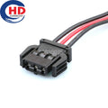 3 Ways Starter Auto Parts Car Plastic Housing Connector Automobile Reading Lamp Unsealed Plug For VW 893971633