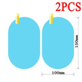 Car Rearview Mirror Film Side Window Rainproof Clear Film 2/1Pcs Anti Fog Window Mirror Protective Film Sticker Car Accessories