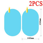 Car Rearview Mirror Film Side Window Rainproof Clear Film 2/1Pcs Anti Fog Window Mirror Protective Film Sticker Car Accessories