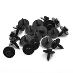 20X Hex Head  Screw Mudguard Liner Air Duct Splash Shield Trim For BMW 07147129160 Splash  Shield Clip Bolt Screw Car Accessorie