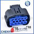 10 Pin female Automobile waterproof connector headlight tail light Plug HP405-10021 For Hyundai-Kia