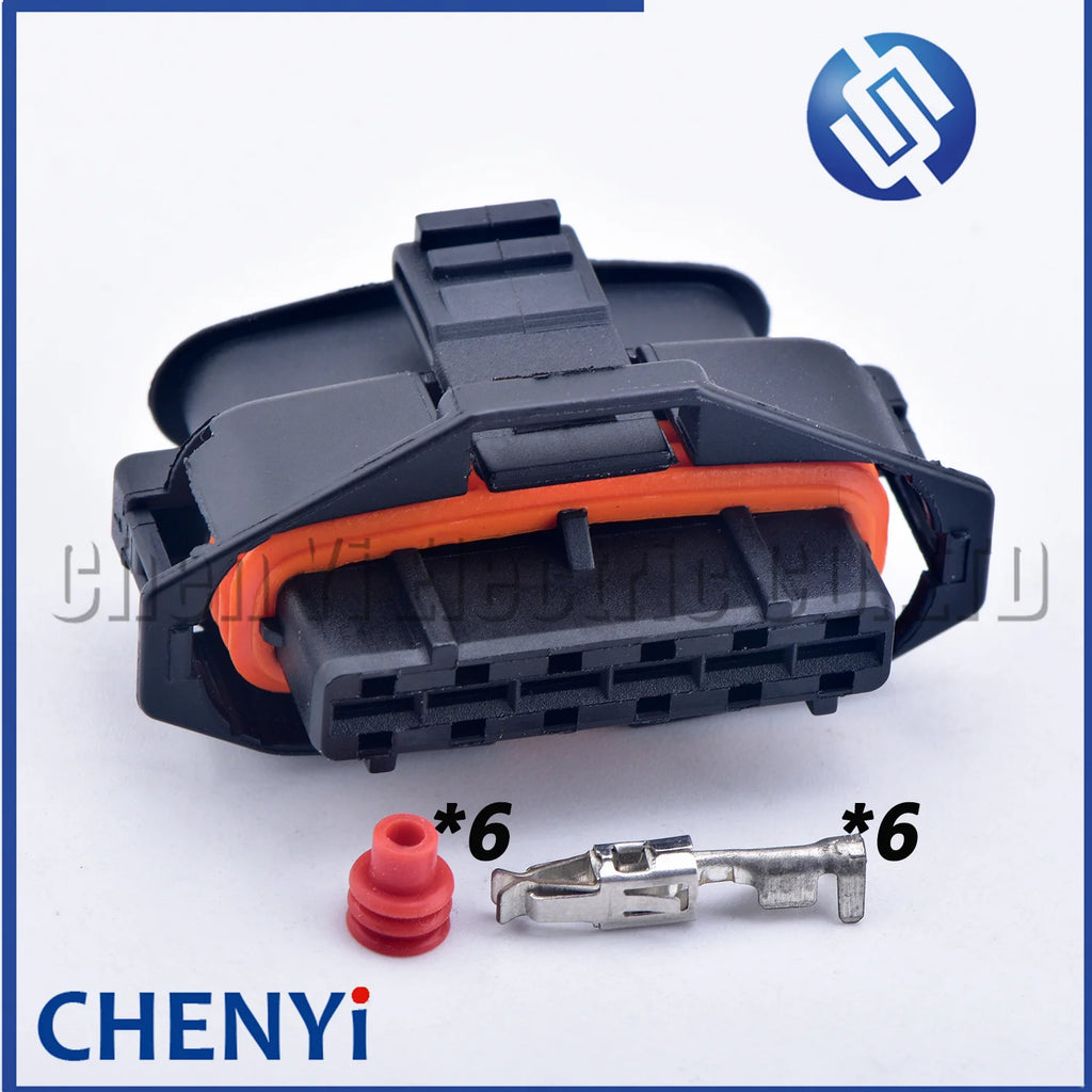 6 Pin auto Waterproof Connector Accelerator Pedal Sensor Plug 936394-2 1928404629 1 928 404 629 for Fiat Alfa Hyhundai Kia Smart