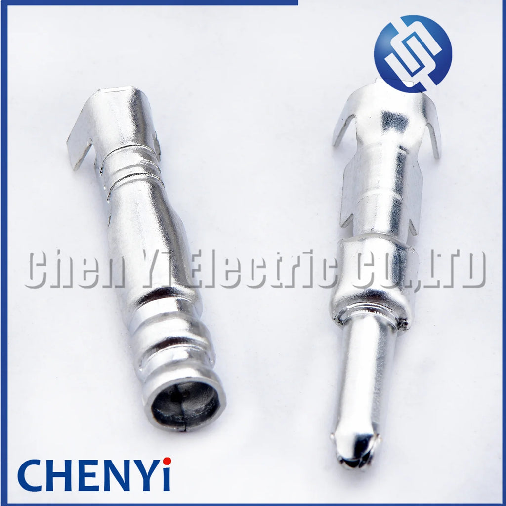 20 Pcs 2.8mm male female Auto Wire Splice Terminal Car Elcetric Connector Pin Round Type Crimp Loose Terminals G138 DJ221Q-2.8B