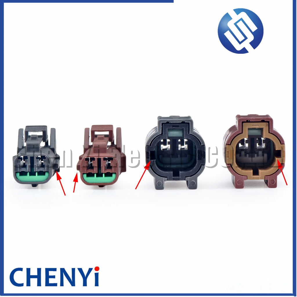 2 pin Car wiper connector Front turn signal plug 7123-8520-40 7222-8520-40 PB015-02850 7222-8521-80 7123-8521-80 For Nissan