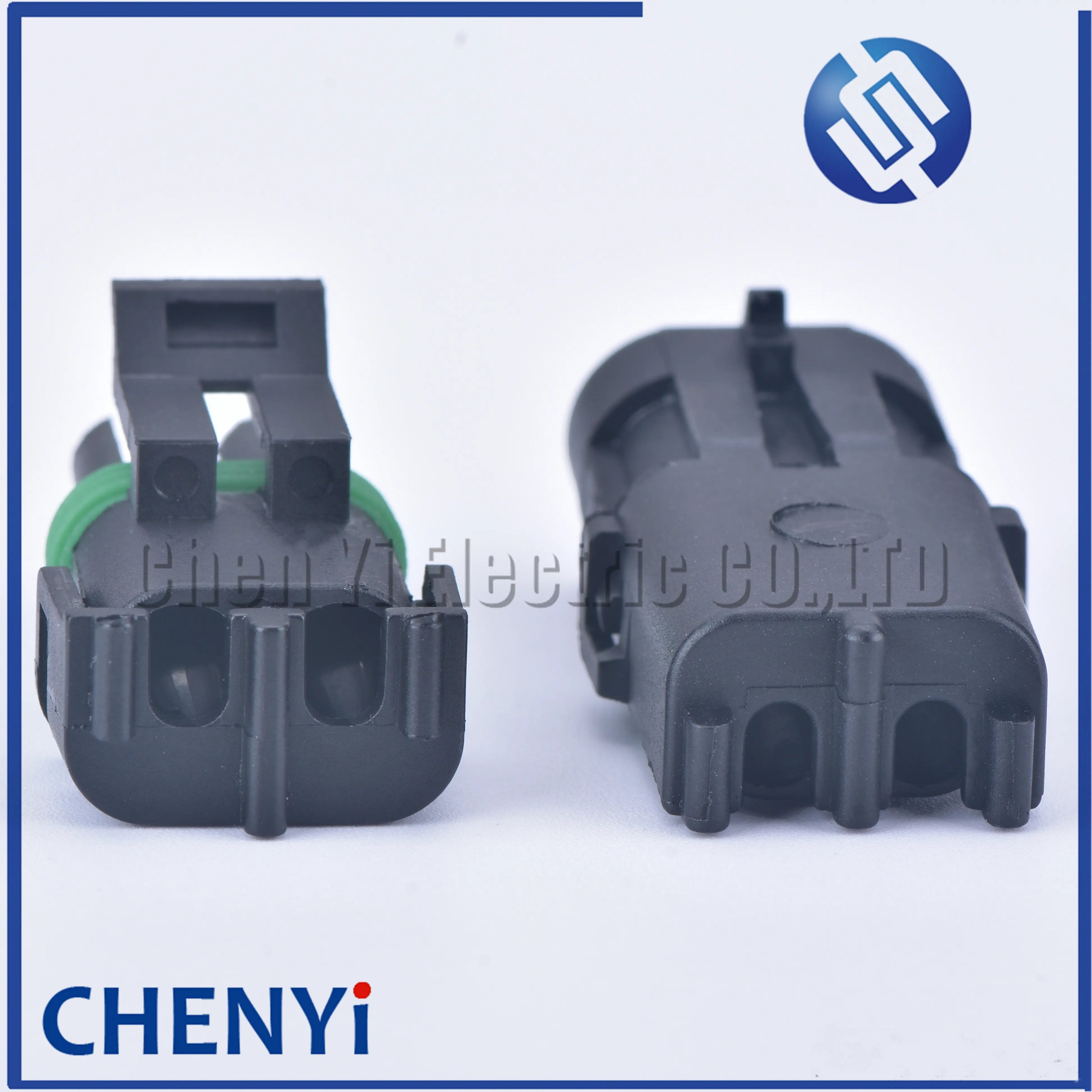 2 pin 2.5 mm Series Female or Male Injector Socket Waterproof Automobile Cable Connector Plug 12015792 12010973
