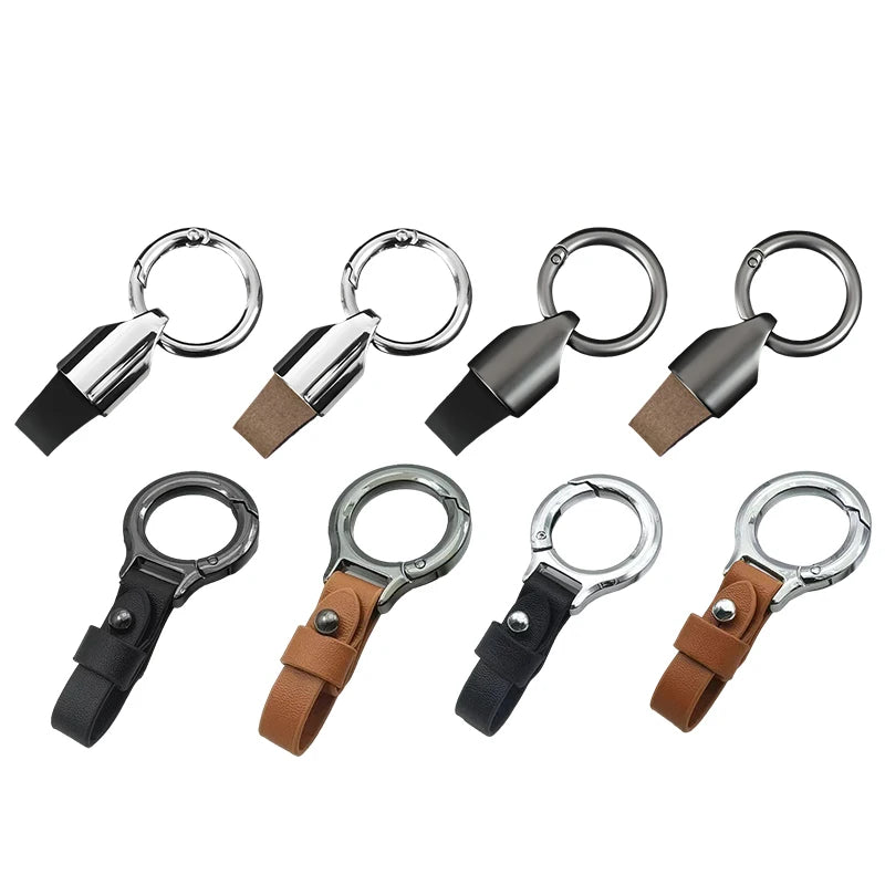 Car Key Chain Pendant Men And Women Personality Creative High-end Simple Waist Hanging Car Chain Ring Pendant Anti-scratch Wear