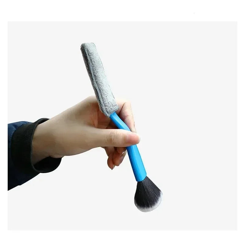 Car Cleaning Tools Air Conditioning Air Outlet Cleaning Dust Removal Soft Brush Multifunctional Auto Interior Cleaning Amagi