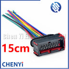 15 Pin Automotive waterproof connector Automobile Headlamp Plug 1801325-1 1801326-1 For Citroen C5 Peugeot 206 307 408