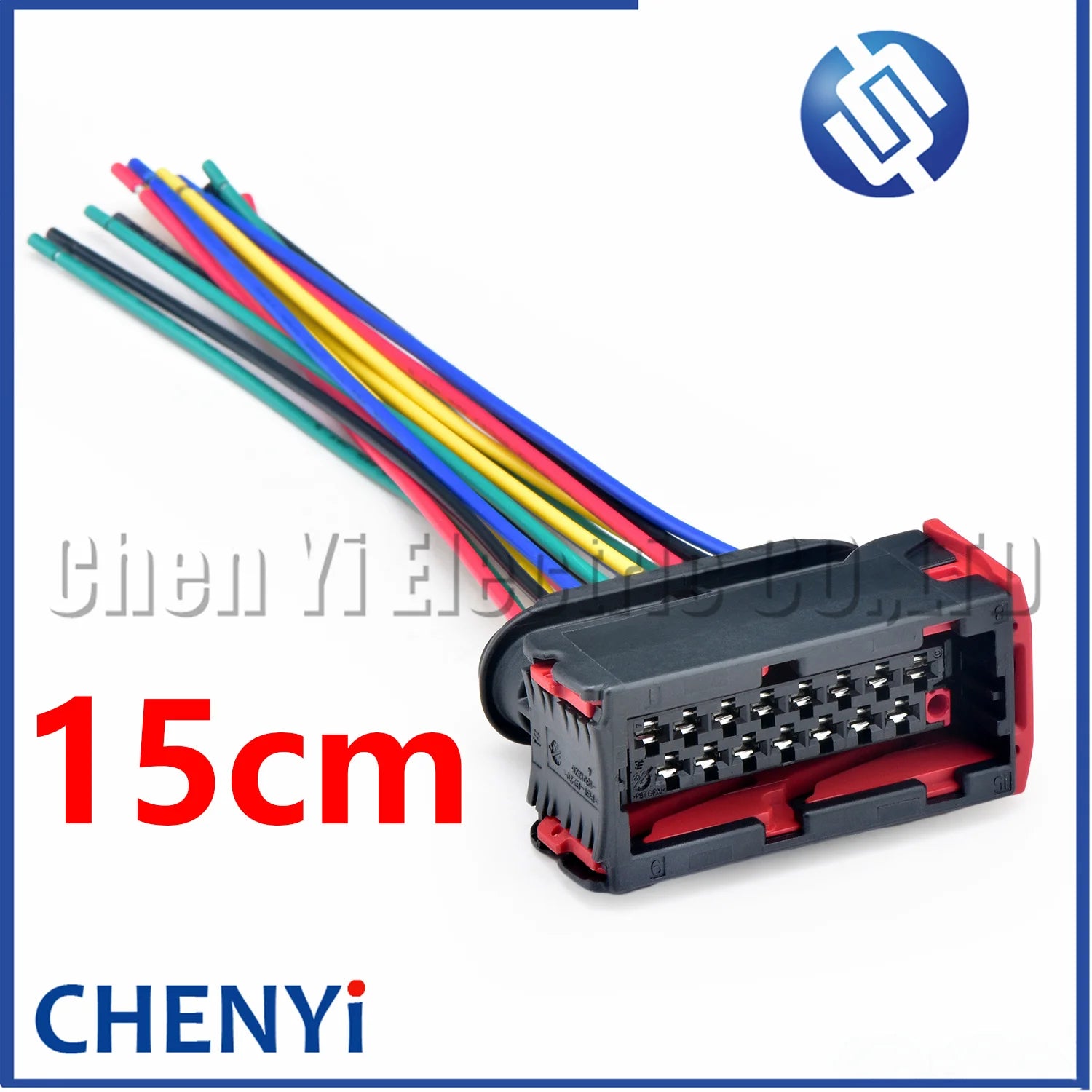15 Pin Automotive waterproof connector Automobile Headlamp Plug 1801325-1 1801326-1 For Citroen C5 Peugeot 206 307 408