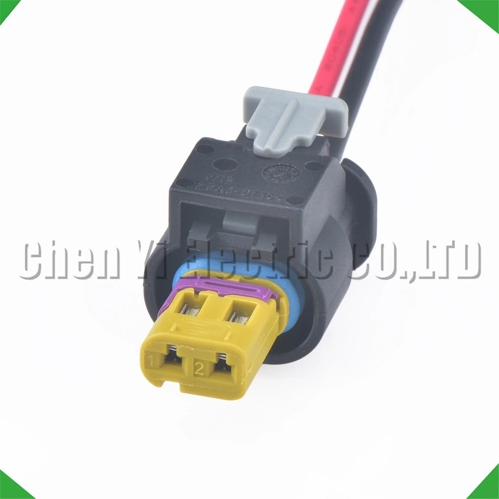 2 Pin Automobile waterproof connector vvt solenoid Ignition coil plug 4F0973702A 4F0973...