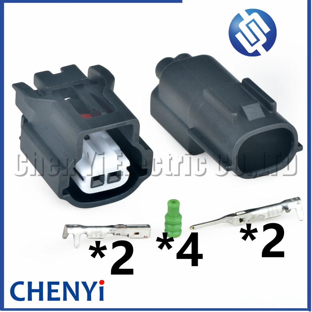 2 Pin Automotive Trunk switch connector Tail light and brake light harness plug 6189-7523 6188-5641 For Honda Roewe MG