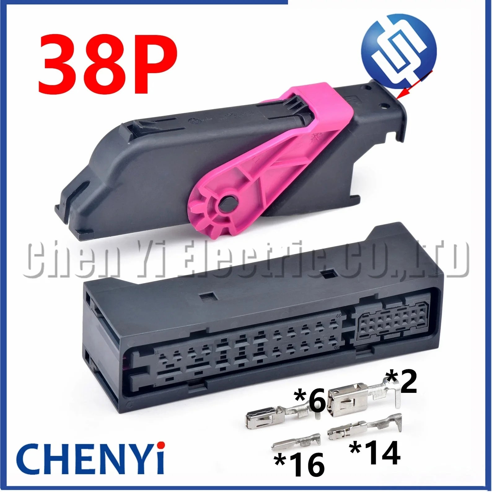 32/38 Pin Automotive connector Car amplifier speaker plug 5K0971636 5K0 971 636 0-1534050-1 1534180-1 2141409-1