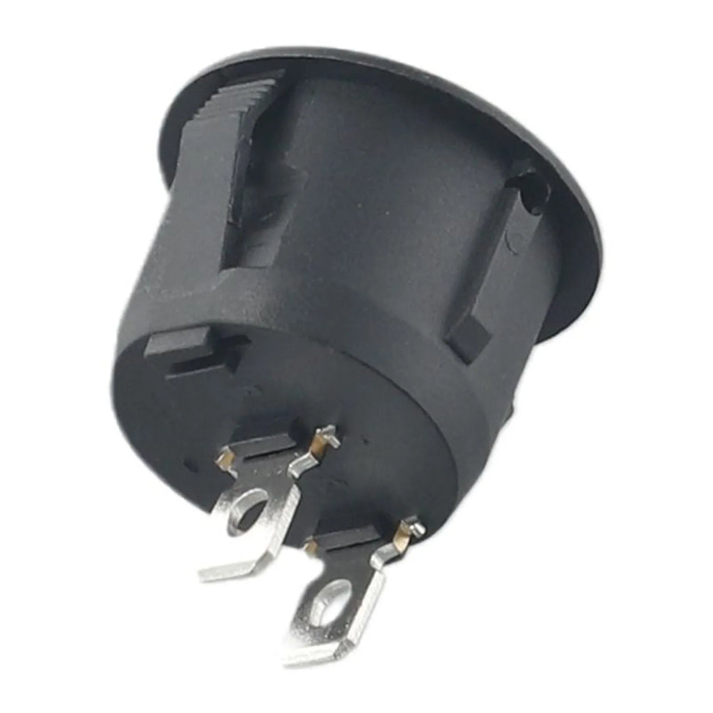 10PCS 12V Round Rocker Switch ON/OFF 2 Pin SPST Camper Van Caravan Motorhome For Car Auto Boat Household Appliances