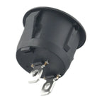 10PCS 12V Round Rocker Switch ON/OFF 2 Pin SPST Camper Van Caravan Motorhome For Car Auto Boat Household Appliances
