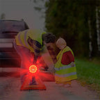 1Pc Magnetic LED Strobe Warning Light Car Emergency Road Rescue Safety Flashing Lights Roadside Auto Signal Lamp Accessory