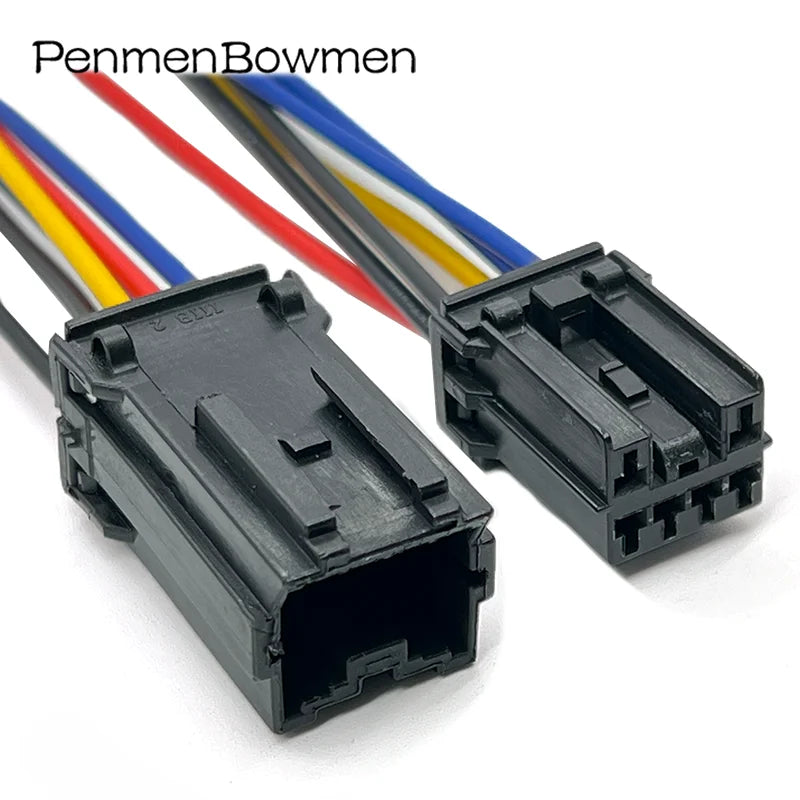 1 Set 6 Pin Car Electrical Cable Connectors Female Male Wire Harness Plug MG620401 MG610398 7122-8365 7123-8365