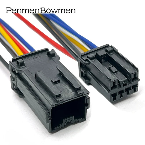 1 Set 6 Pin Car Electrical Cable Connectors Female Male Wire Harness Plug MG620401 MG610398 7122-8365 7123-8365