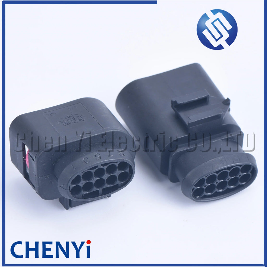 10 Pin 1.5mm car waterproof connector auto electrical plug 1J0973815 1J0 973 815 1J0973715 1J0 973 715