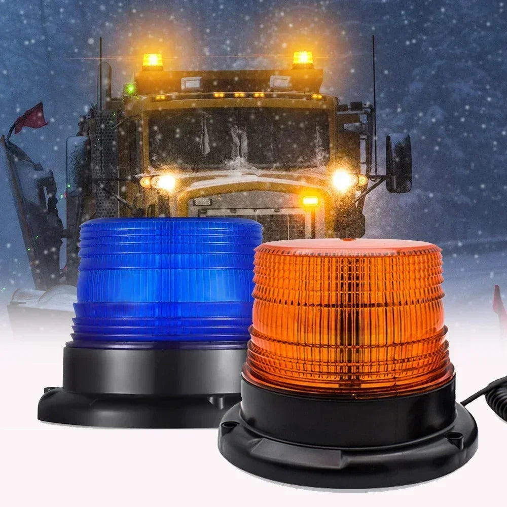 12V Car Strobe Light Emergency Mounted Vehicle Car LED Strobe Warning Light Police Flashing Lights Led Emergency Lights Amagi