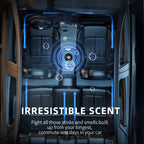 Solar-Powered Rotating Car Aromatherapy Diffuser Innovative Scent Dispenser with Long-Lasting Fragrances Enhances Dashboard