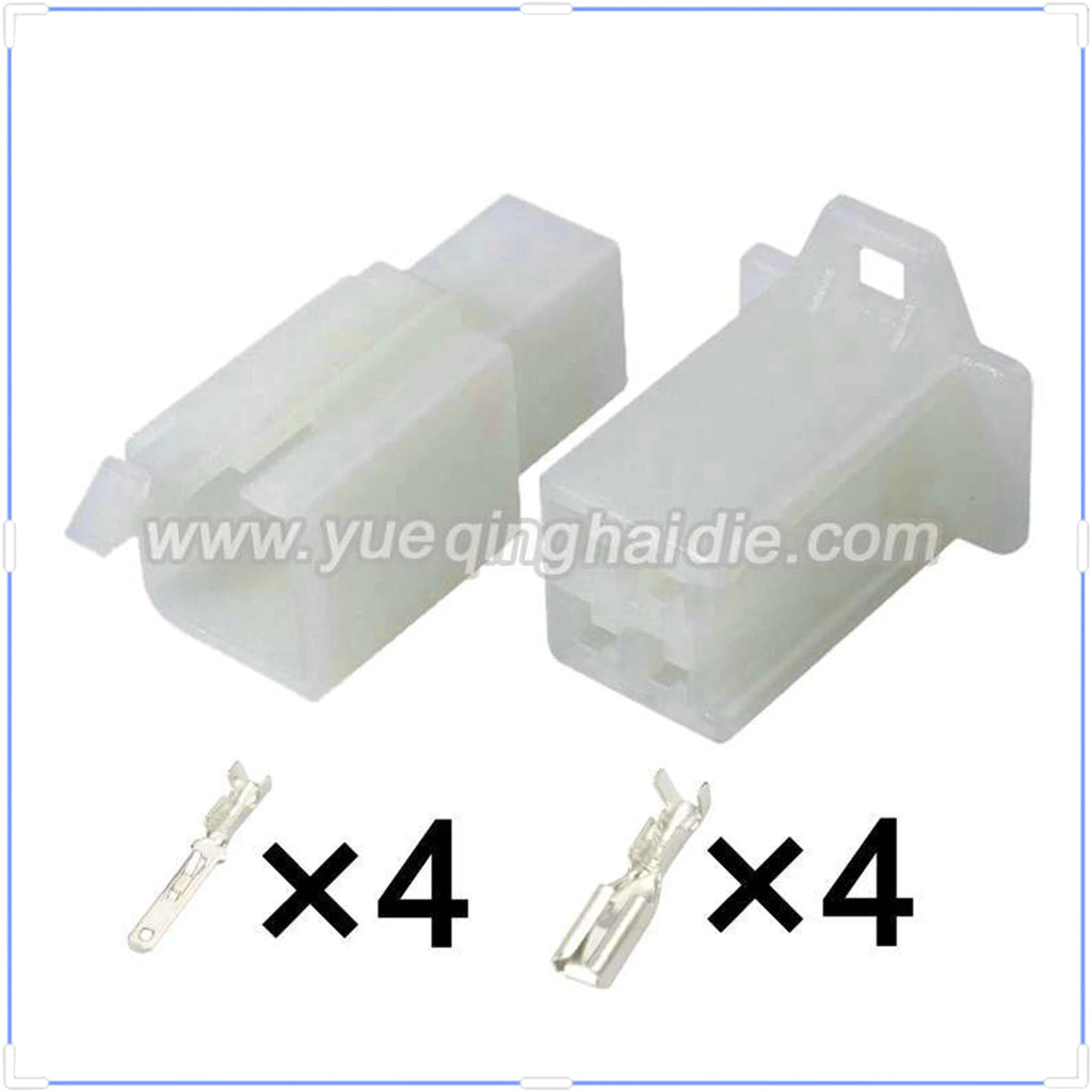 4-Pin Connector 2.8mm Male Female Connectors Wiring Harness Cable Plug Automobile Housing 6030-4991 6040-4111