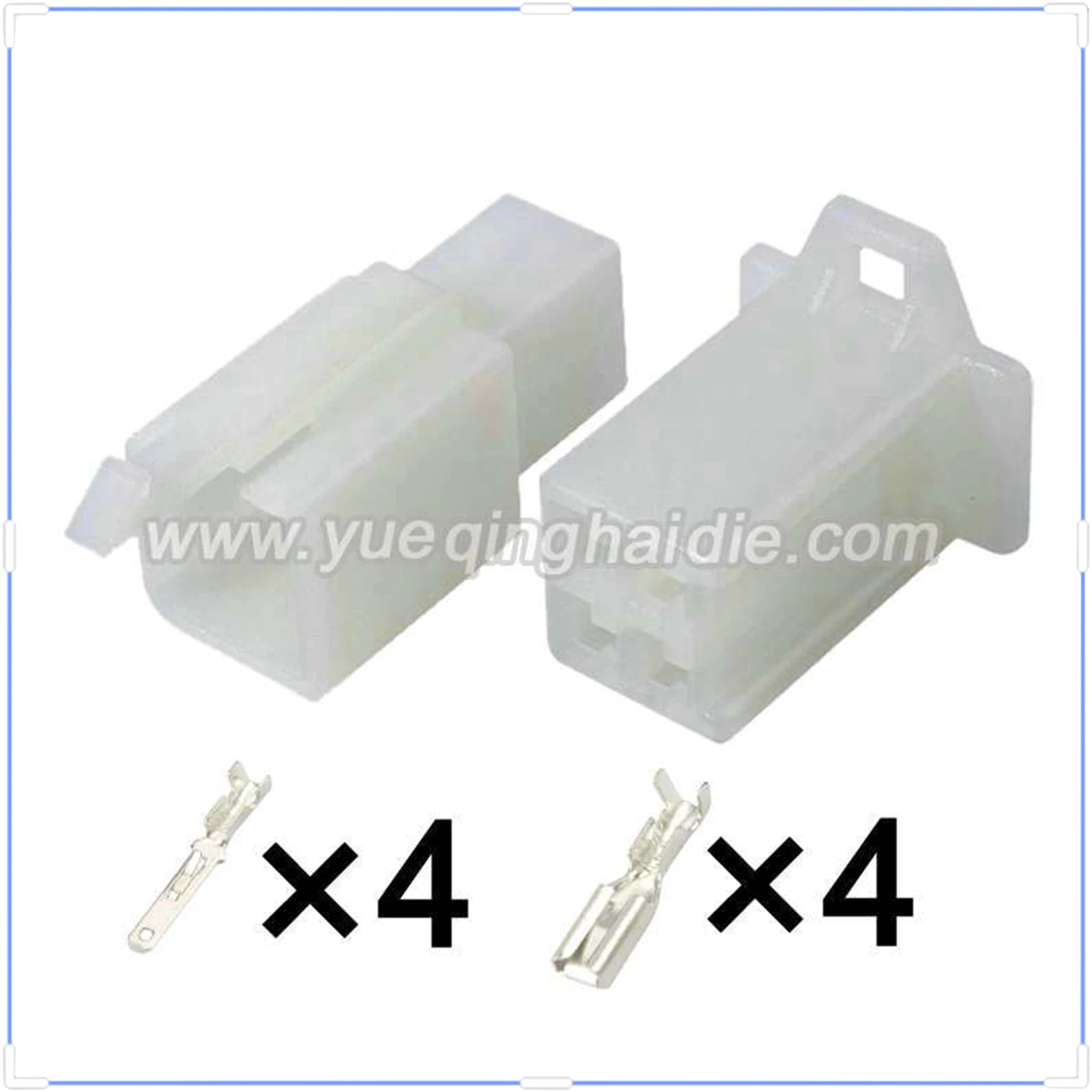 4-Pin Connector 2.8mm Male Female Connectors Wiring Harness Cable Plug Automobile Housing 6030-4991 6040-4111