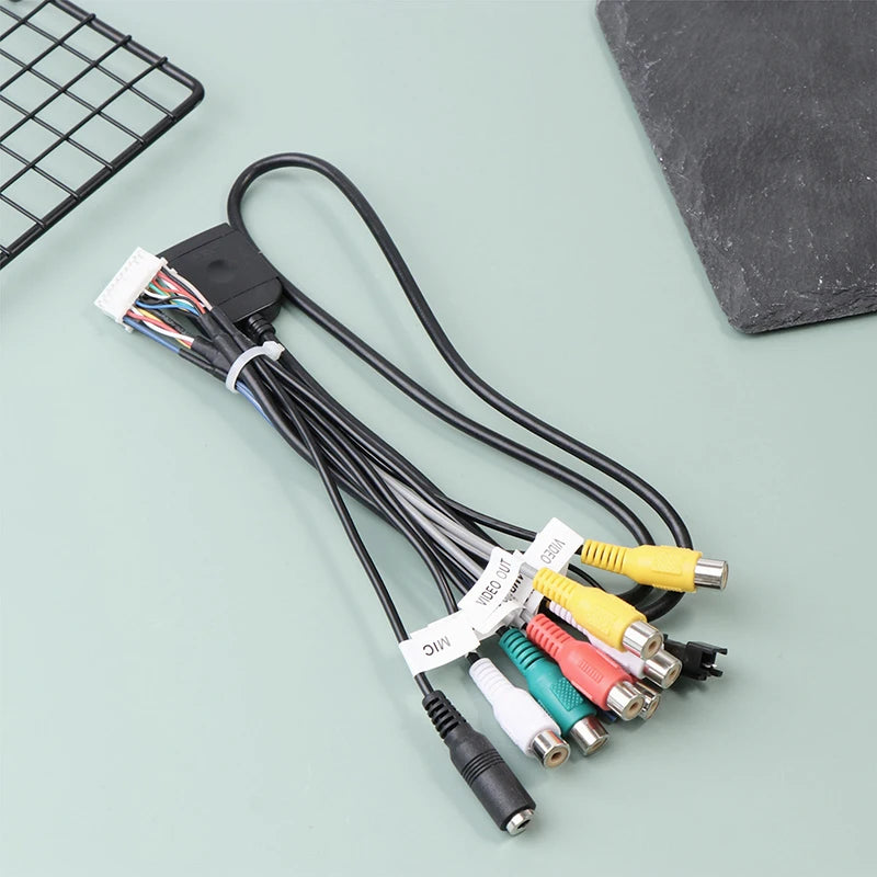 2024 New Sim Card Slot Adapter For Android Radio Multimedia Gps 4G 20pin Cable Connector Car Accsesories Wires Replancement Part