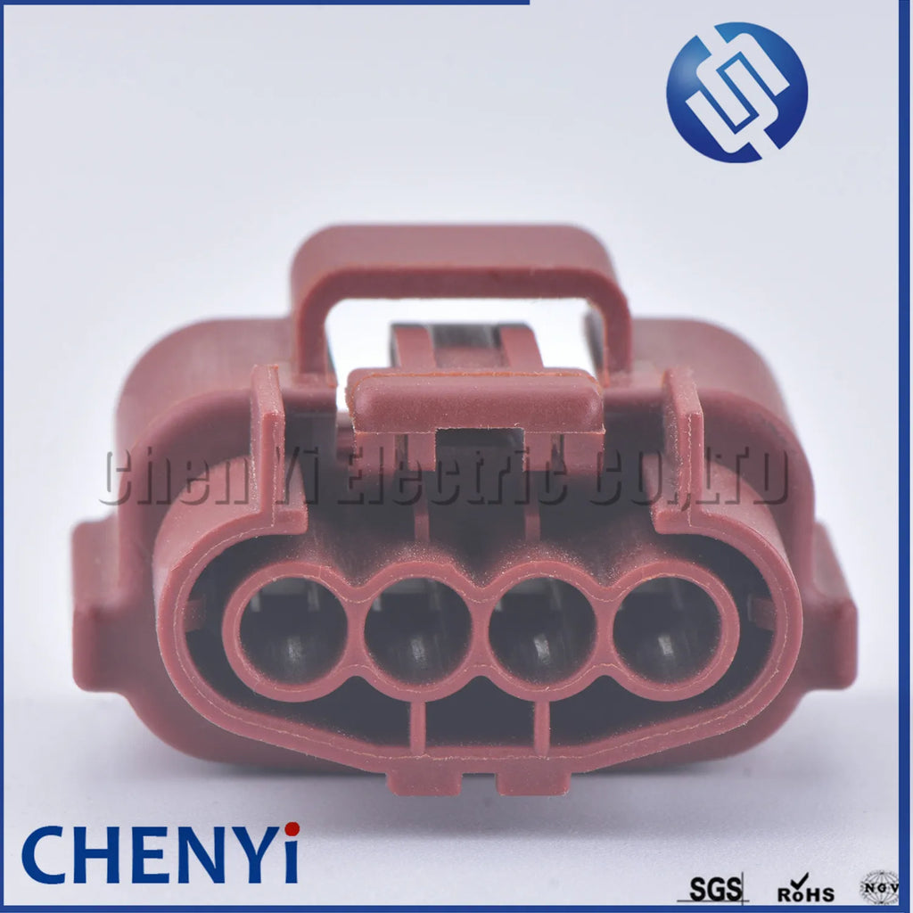 Brown 4 Pin female Automobile Waterproof connector Cam Angle Sensor connector plug 6098-0309 For Nissan Mazda  6098-0144