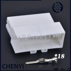 1 set 18 Pin headlight wiper combination switch light plug Window lifter fuse box plug 936213-1 936204-1