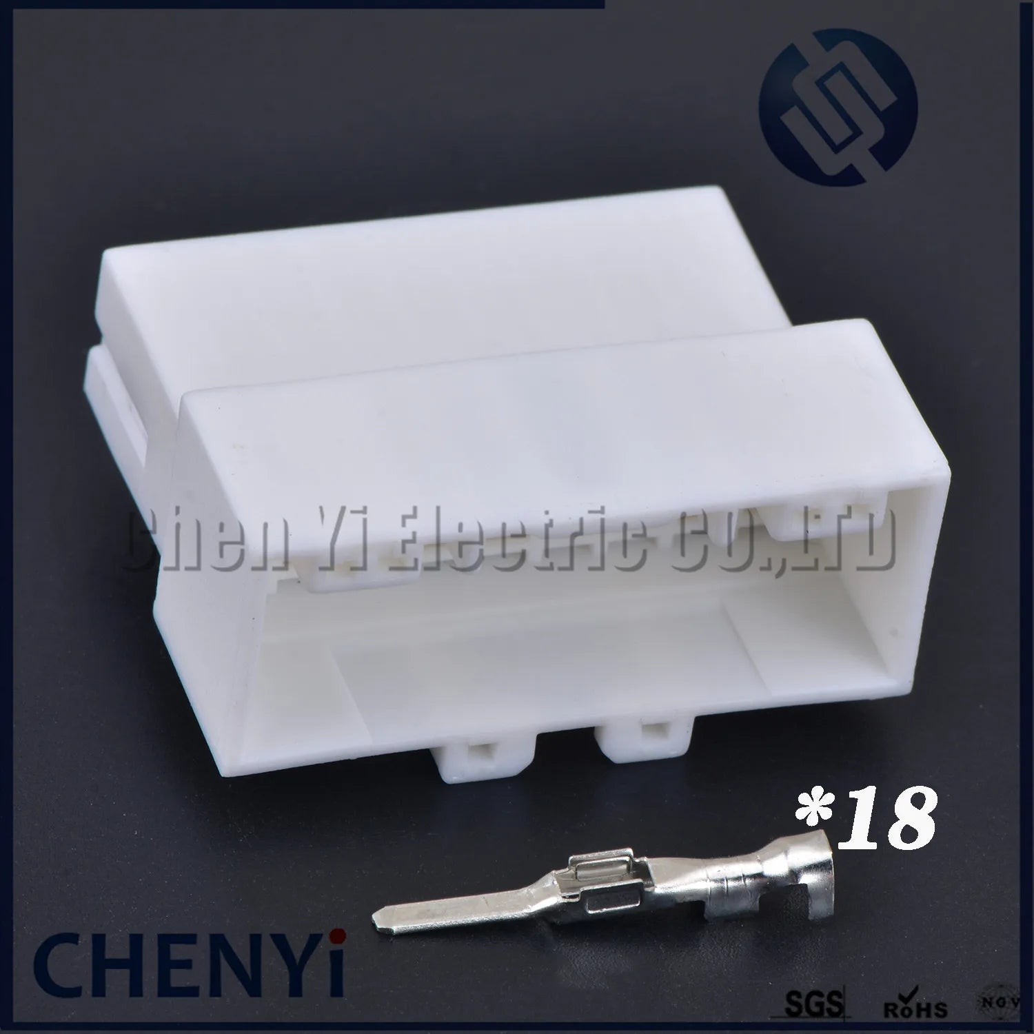 1 set 18 Pin headlight wiper combination switch light plug Window lifter fuse box plug 936213-1 936204-1