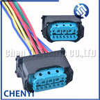 12 Pin Automotive connector Led Lamp Headlight Head Light wiring harness Plug Pigtail 61132359991 1-1452335-1 1-1452334-1