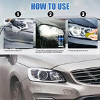 Car Headlight Restoration Crystal Oxidation Yellowing Repair Refurbishment Lens Headlight Polishing Refurbishing Kit Tools New