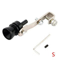 Aluminium Alloy Turbo Sound Tail Throat Exhaust Pipe Whistle Car Modified Part TC XL Muffler Whistle Exhaust Pipe Whistle Amagi