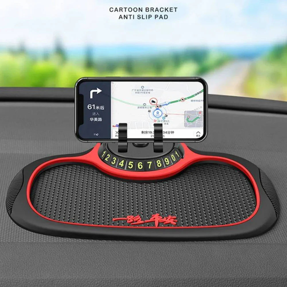 Multi-Functional Car Anti-Slip Mat Auto Phone Holder Non Slip Sticky Anti Slide Dash Mount Silicone Dashboard Pad Mat Amagi