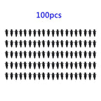 100Pcs 6mm Car Fender Panel Plastic Rivet Fasteners Push Pin Clips For Suzuki GSXR Car Fender Push Retainer Pin Rivet Clip