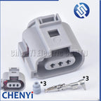 3 Pin Auto Connectors knock sensor camshaft position sensor high pressure oil pump Wire harness Plug 3B0973703 G 3B0 973 703G