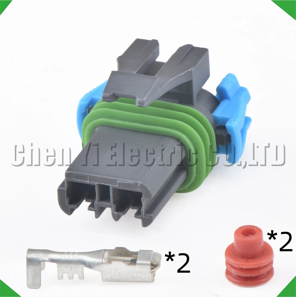 2-Pin Auto Connector Connector Connectors conditioning compressor blade Gm Chevrolet