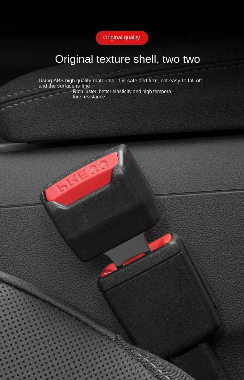 Seat Belt Clip High Quality Safety Adjustable Seat Clip Black Tough Accessories Universal Belts Belt Extender Seat Car Amagi