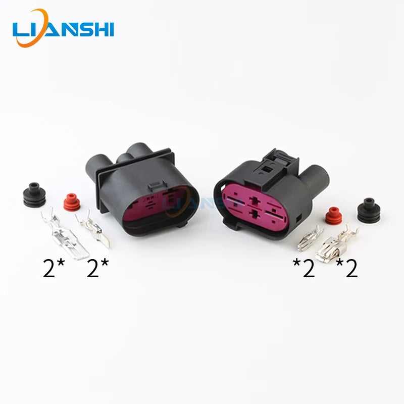 1J0906234/1J0906444 is suitable for Buick Chevrolet electronic fan plug male and female waterproof wire harness connectors