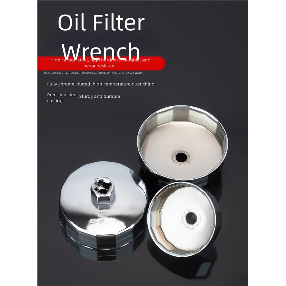 1PC Wrench Auto Tool End Cap Oil Filter Wrench Auto Hand Tools Remover Tool Socket Wrench Remover Car Accessories